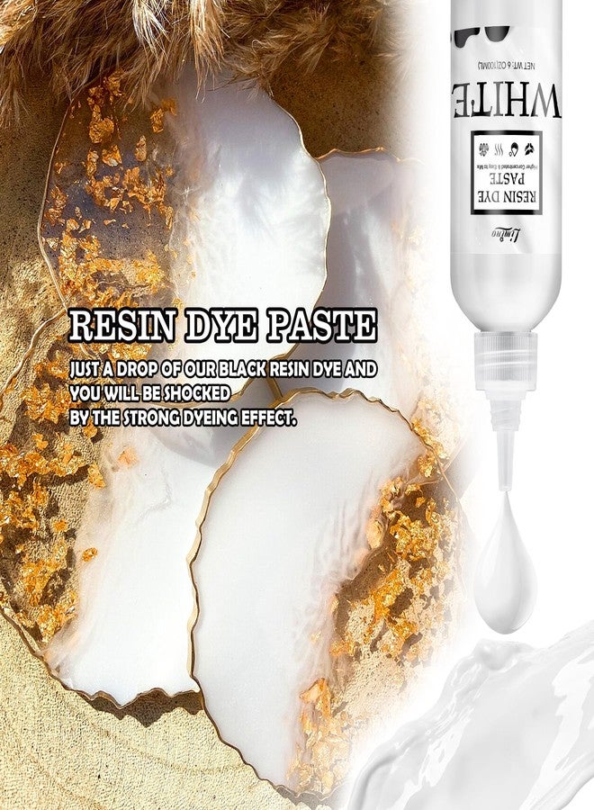 Limino White Epoxy Resin Pigment Paste - 3.4 fl.oz / 100ml Concentrated Dye for Ocean Waves, Lacing, Coaster - Opaque Epoxy for DIY Art, UV Resin, Painting - Image 3